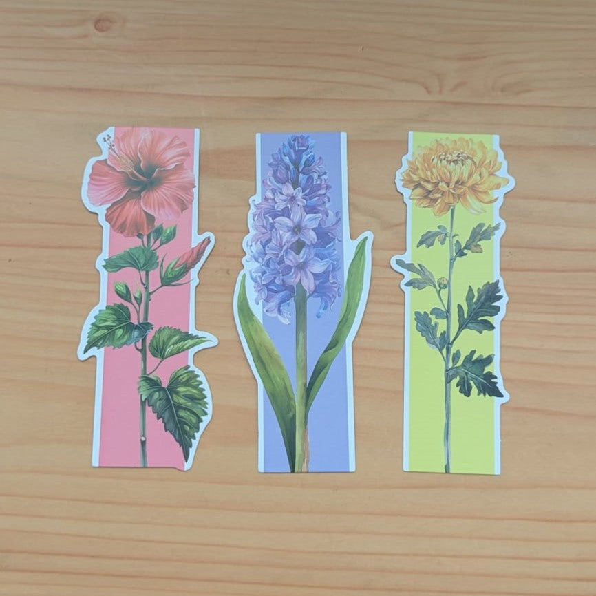 Flower Bookmark