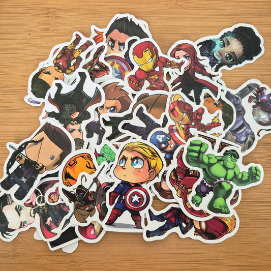 Superhero Stickers