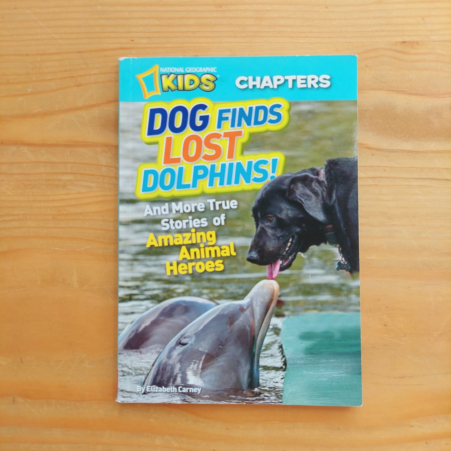 National Geographic Kids: Chapters - Dog Finds Lost Dolphins! And More True Stories of Amazing Animal Heroes