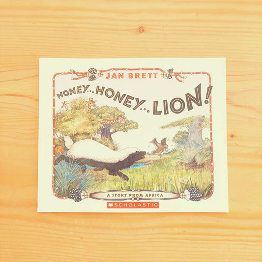 Honey...Honey...Lion! by Jan Brett