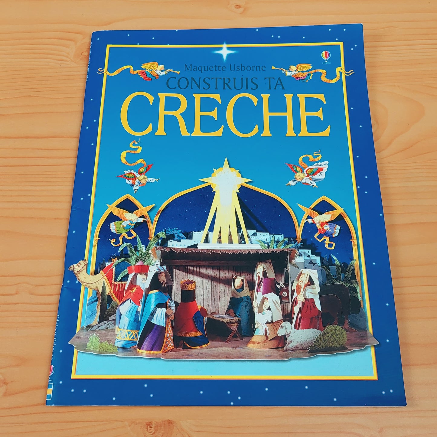 Maquette Usborne - Construis ta crèche