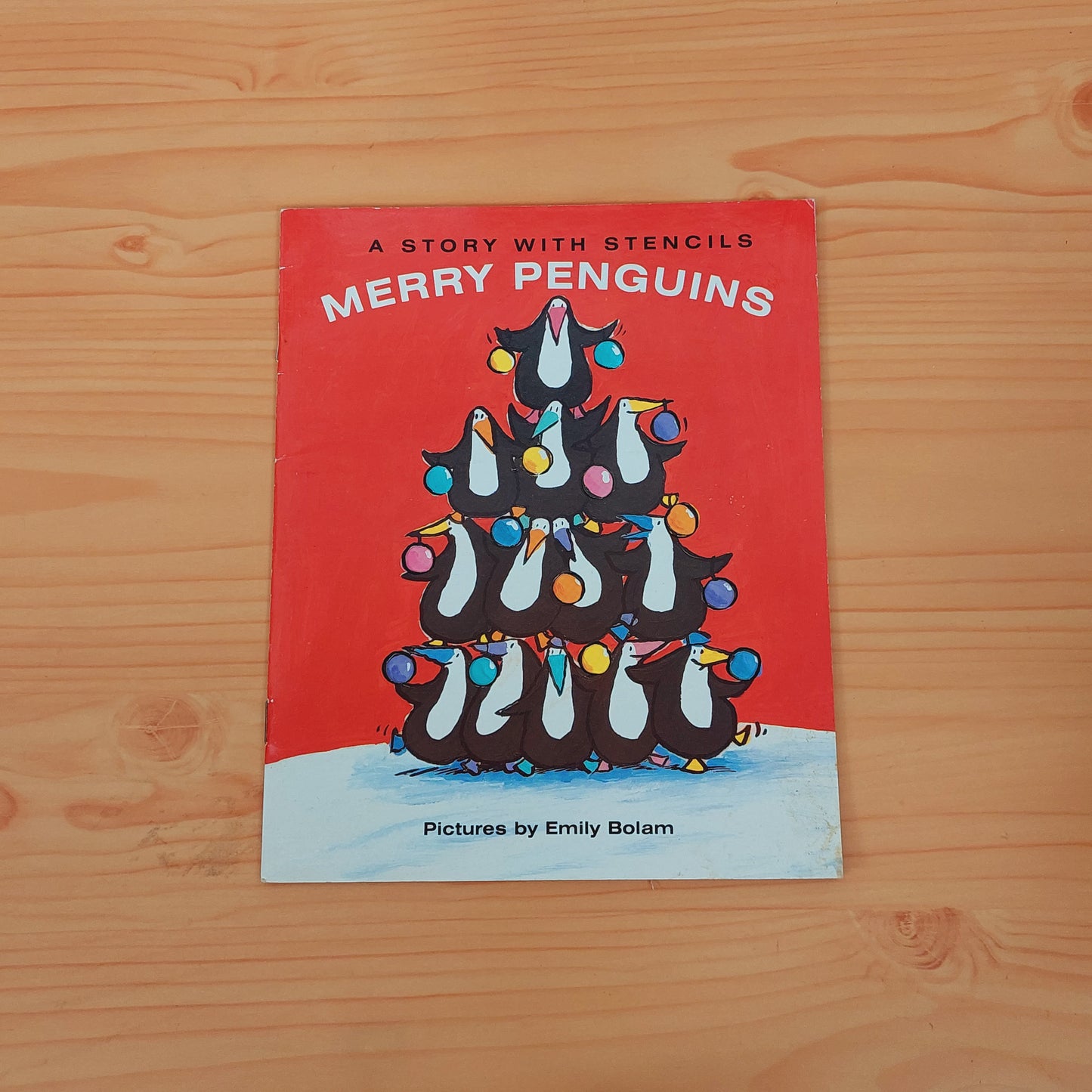 Merry Penguins - A Story with Stencils