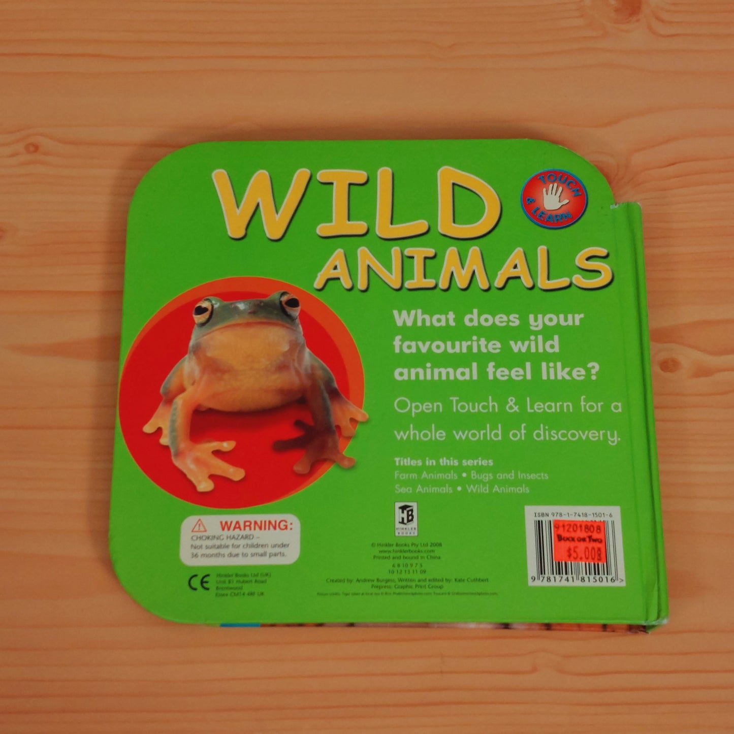 Wild Animals - Touch and Feel