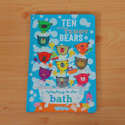 Ten Little Teddy Bears Splashing in the Bath