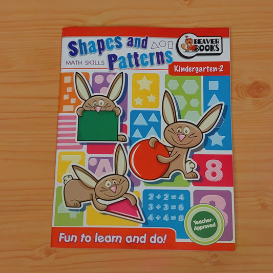 Shapes and Patterns - Math Skills for Kingarten - Grade 2