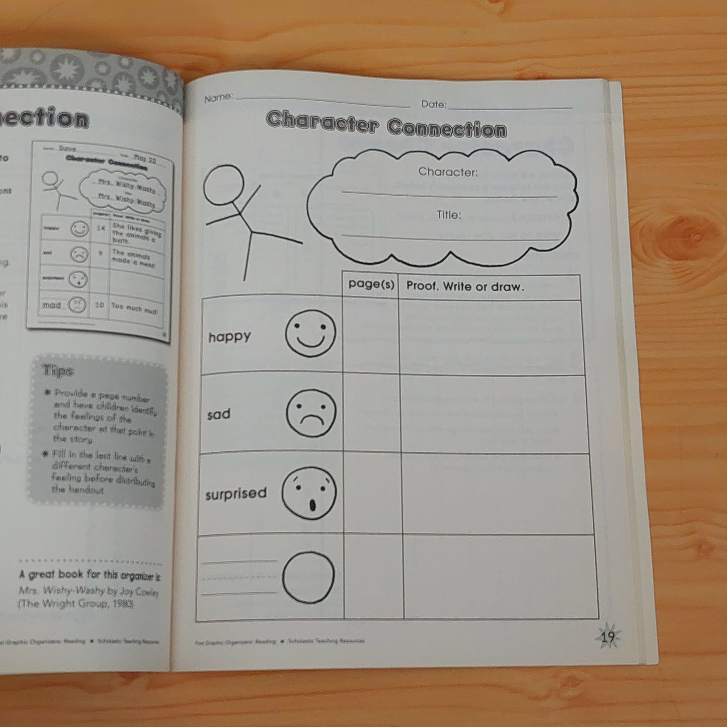 First Graphic Organizers: Reading