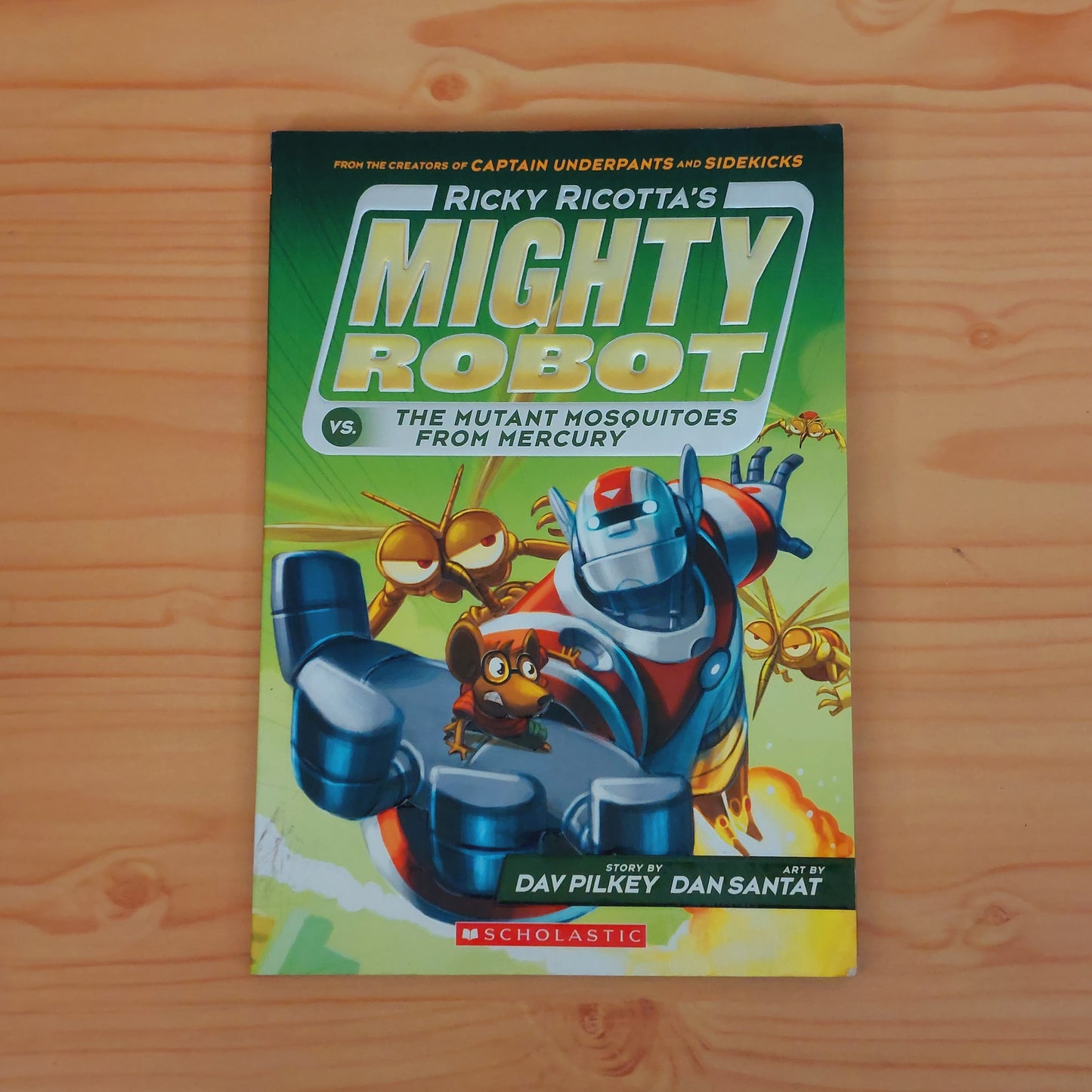 Ricky Ricotta Mighty Robot #2 The Mutant Mosquitoes from Mercury