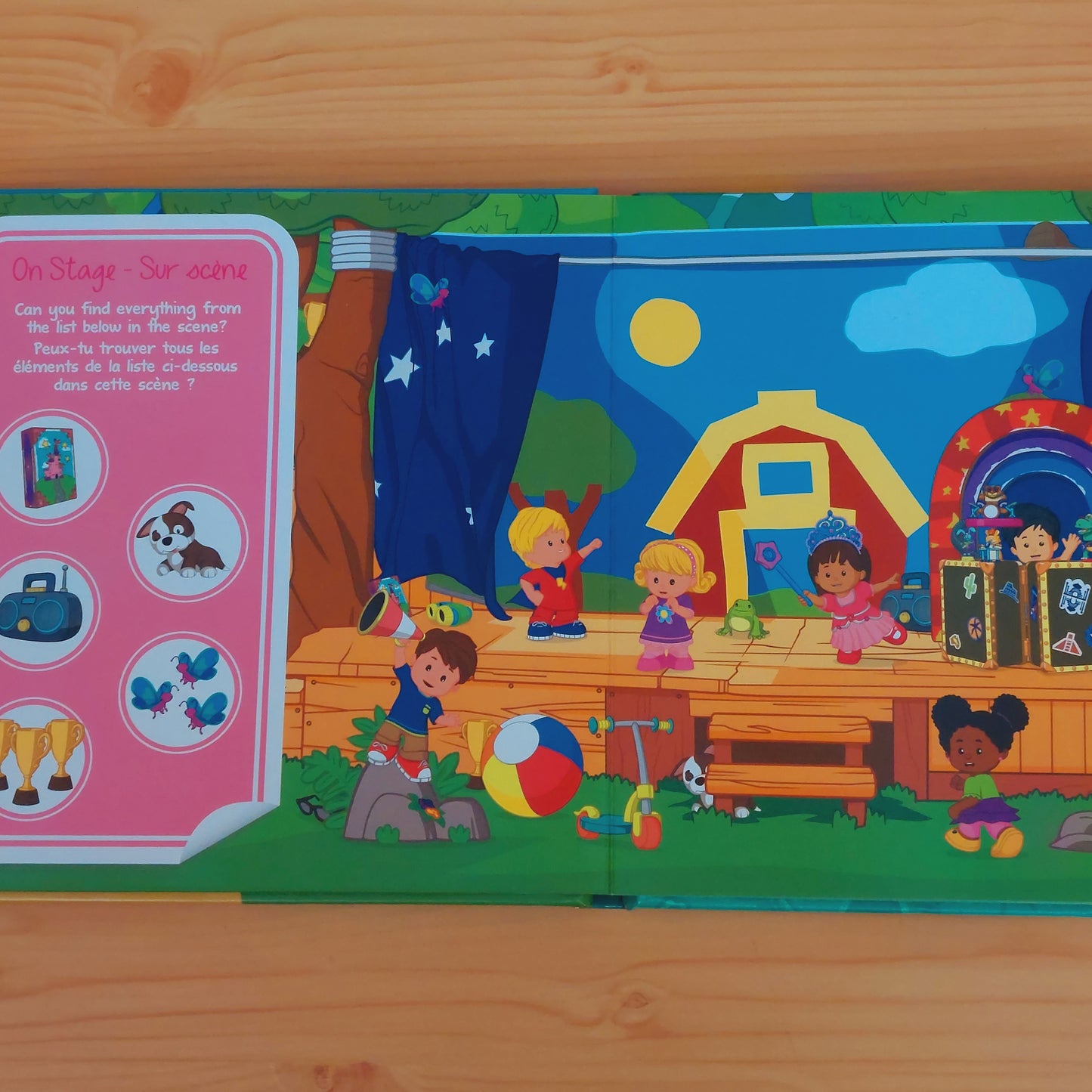 Search and Find - FIsher Price Little People / Cherche et Trouve