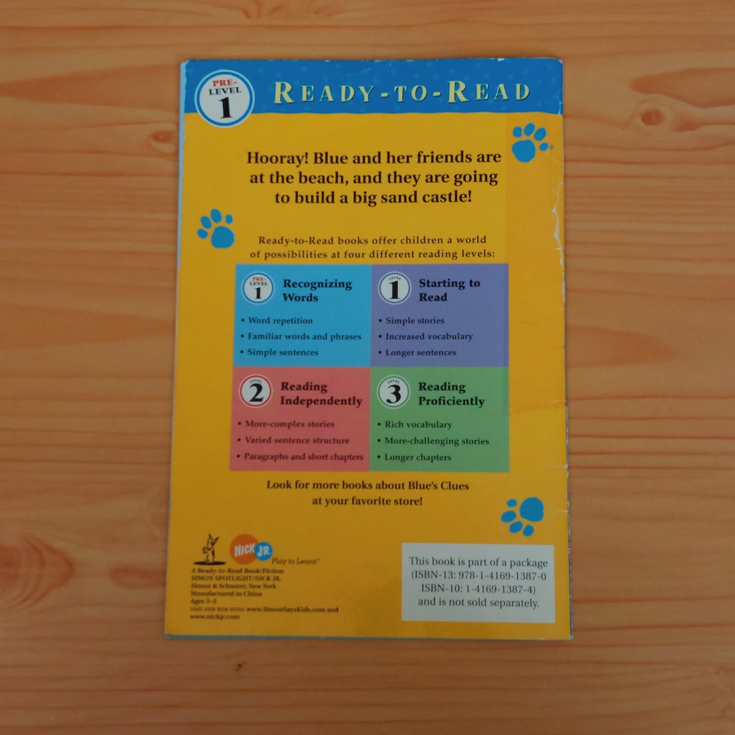 Ready-to-Read: Level 1 - Blue's Clues: Blue's Beach Day