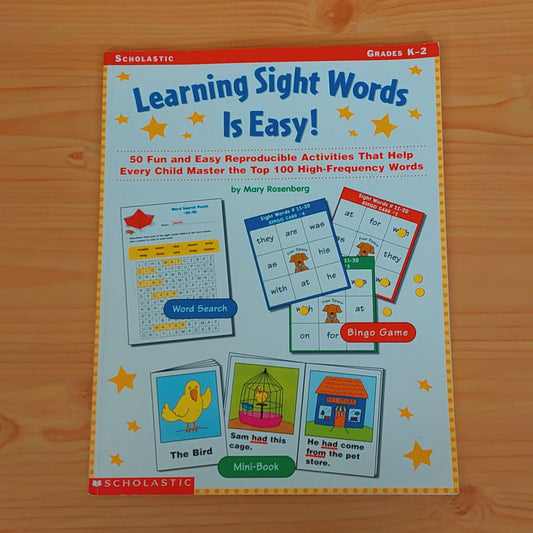 Learning Sight Words Is Easy! (Kindergarten to Grade 2)