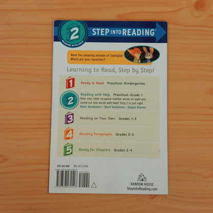 Step Into Reading: Level 2 - Zootopia: Super Animals