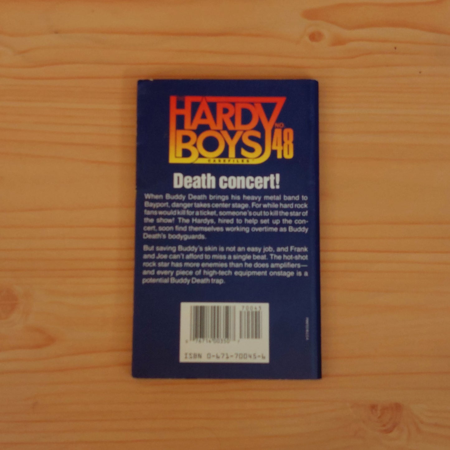 Hardy Boys Casefiles #48 Rock 'n' Revenge